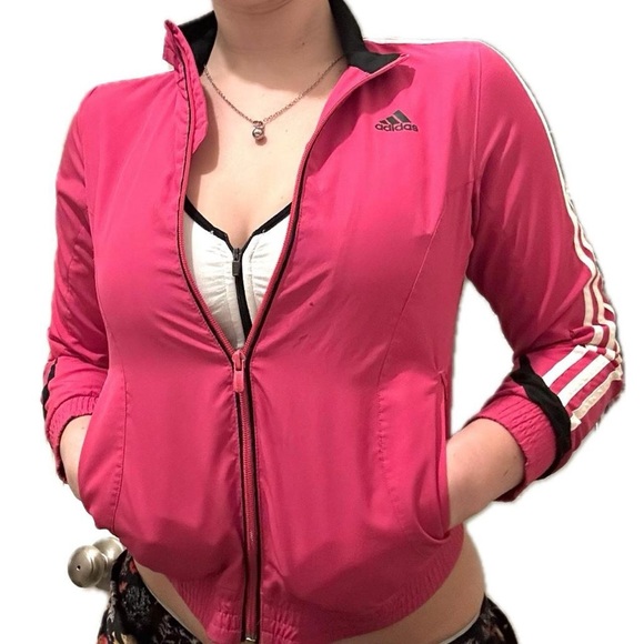 Adidas Hot Pink Windbreaker - Picture 2 of 6